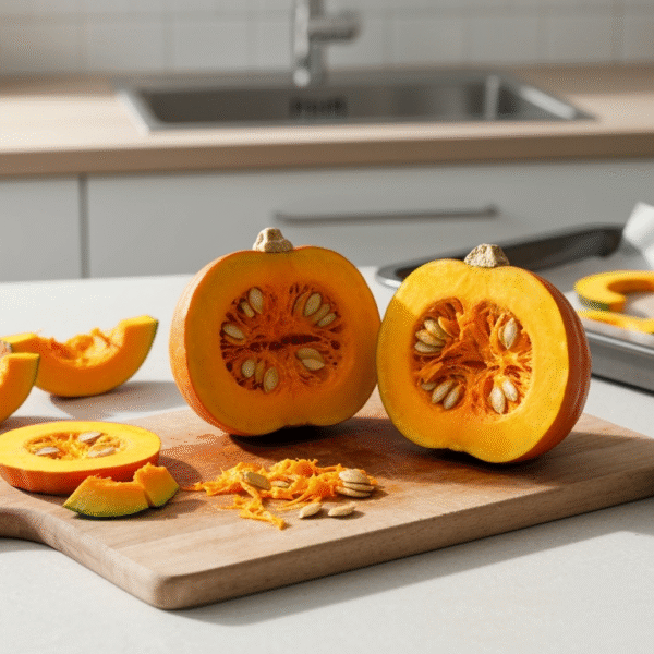 Ile i w jakiej temperaturze piec dynię?