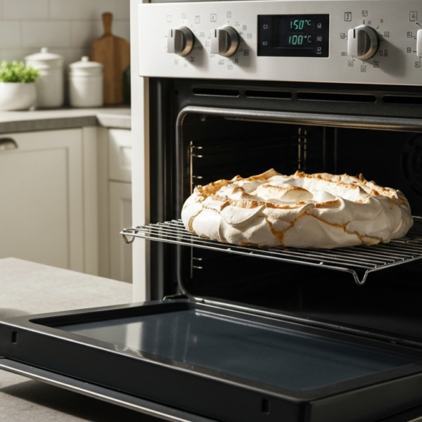 Ile i w jakiej temperaturze piec bezę Pavlova?